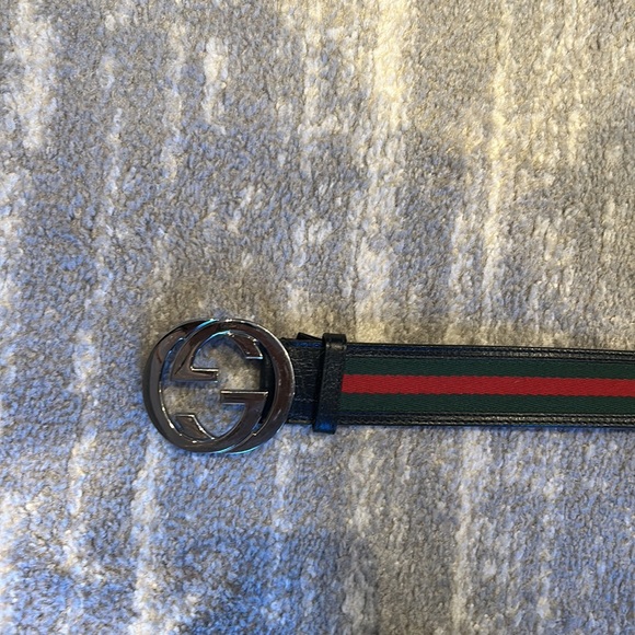GUCCI LOGO BELT - Picture 3 of 5